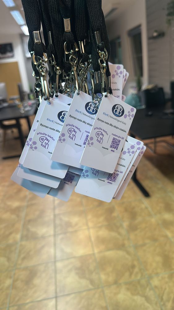 Eventové NFC kartičky pro B for B