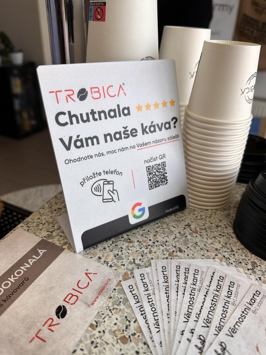 TROBICA — NFC řešení HodnotíQ v praxi